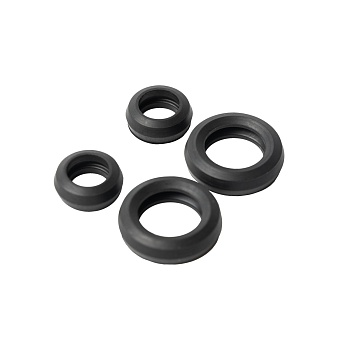 Комплект уплотнителей вторичного теплообменника бол+мал 19х12х8, 28х17.5х7.5  (для Bosch)